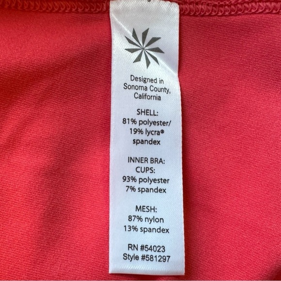 Athleta Coral Built-In Bra Racerback Tank Top - XL - Picture 13 of 15